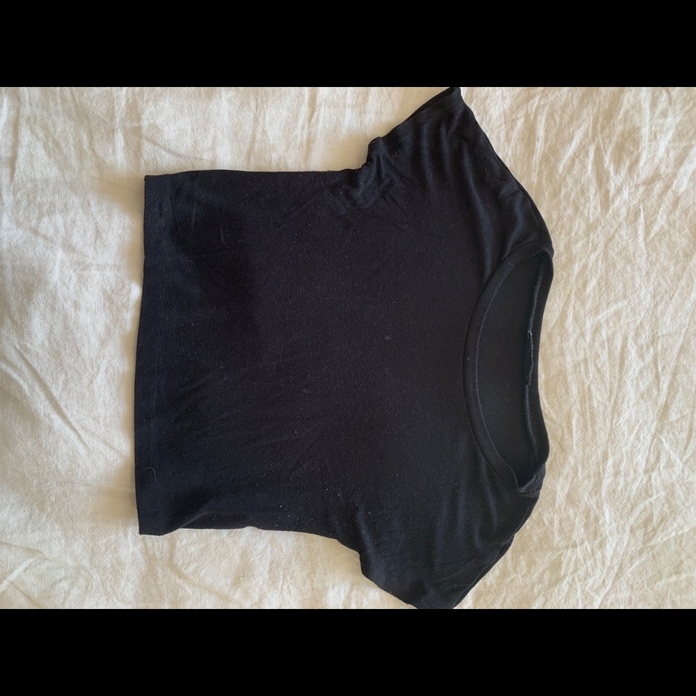 Black Crop Top